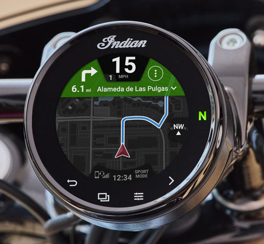 4” Ride Command-touchscreen